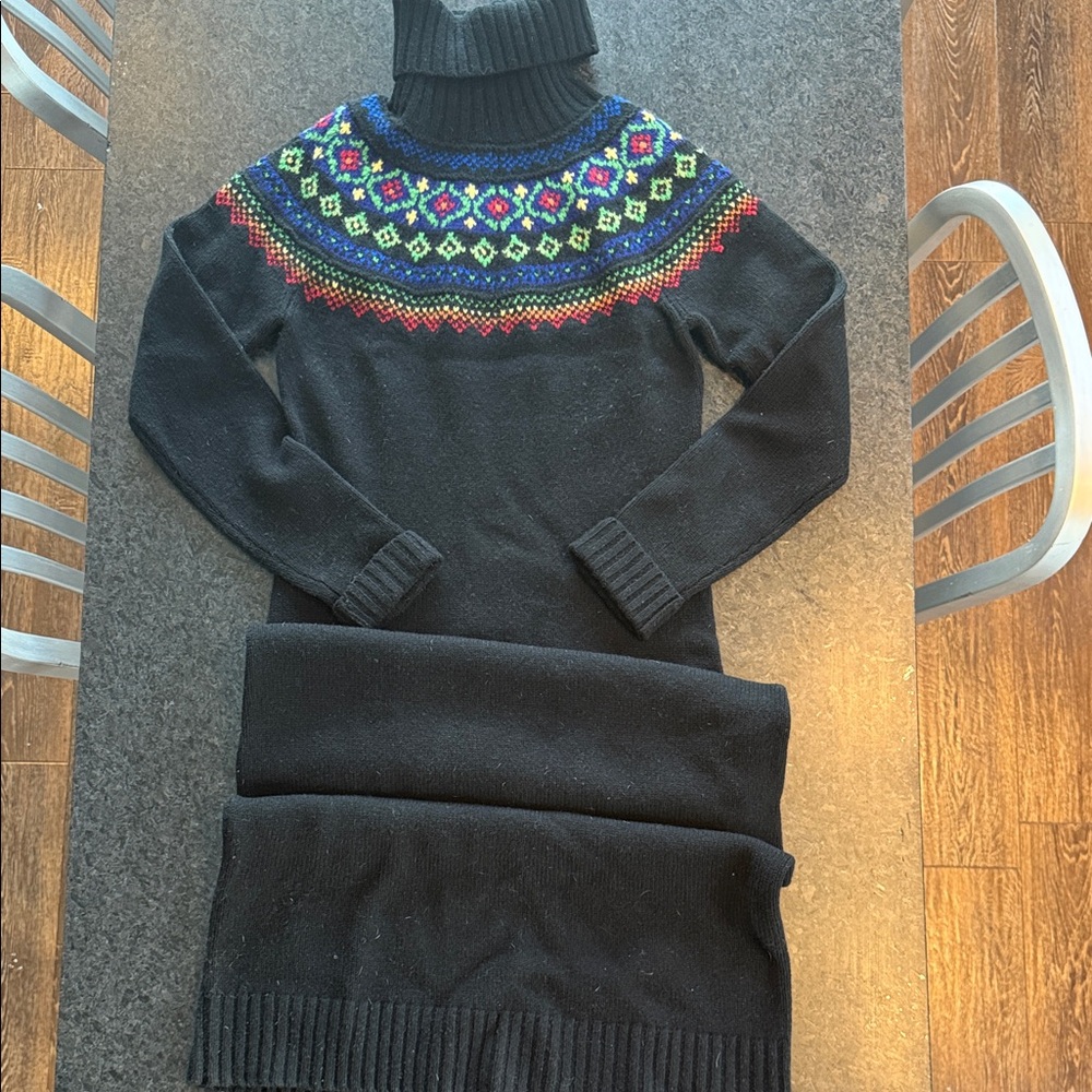 Polo Knit Maxi Dress size M